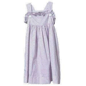 Cecil & Lou Girls Dress White Red Polka Dots Size 6